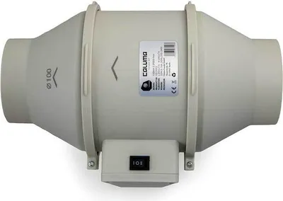 Produktbild von Caluma 100mm Axiallüfter 2-Stufen 225/295m³/h Growventilator