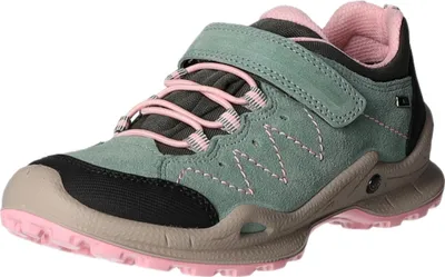 Produktbild von BOXX Kids Kinder-Mädchen-Klett-Slipper Mint-Grün-Rosa-Schwarz, Farbe:grün, EU Größe:34