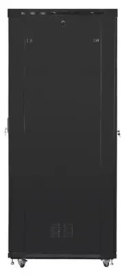 Image de Armoire de rack Lanberg 19" autonome 47U/800x1200 (paquet plat) avec porte en verre LCD noire v2