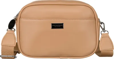 Obrázek produktu pro Peterson dámská crossbody kabelka z  béžová 25x16 cm
