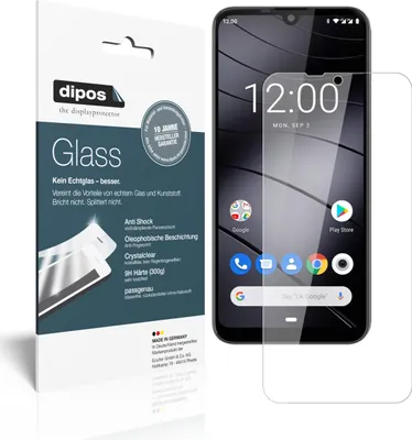 Obrázek produktu pro 2x ochranná fólie pro Gigaset GS190 - Anti-Shock 9H Fólie dipos Glass Plastic Glass