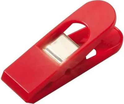 Produktbild von Briefklemmer Multi Clip Maxi Peg 26x80mm VE=40 Stück rot