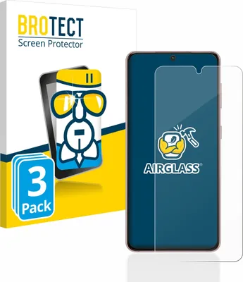 Produktbild von 3x BROTECT Schutzglas für Samsung Galaxy S21 / 5G Schutzfolie Panzer Folie Glas Display Schutz klar
