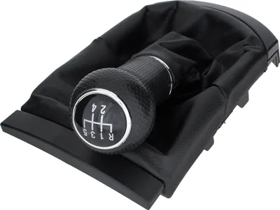 Produktbild von 5-Gang Schaltknauf Schaltmanschette Manschette + Rahmen für Schaltknauf in