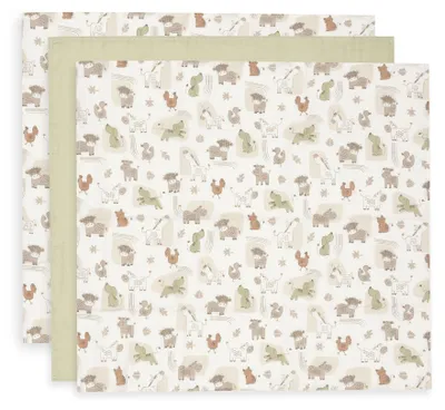 Image de Jollein, 535-851-68198, Multicolore, Motifs variés, Coton, Lavable en machine, 60 °C, Garçon/Fille