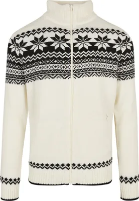 Produktbild von Brandit Norwegian Strickjacke Größe M Farbe Weiß