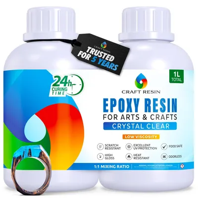 Image de Résine époxy 1L pour projets créatifs