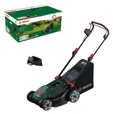 Immagine prodotto di Tagliaerba Bosch Rotak 18V-43, senza batteria né caricabatterie, confezione in cartone