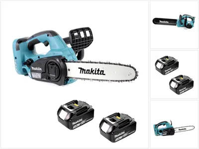Zdjęcie produktu dla Makita DUC 302 F2 Akumulatorowa pilarka łańcuchowa 36V 30 cm + 2x akumulator 3.0Ah - bez ładowarki