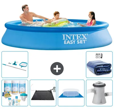 Immagine prodotto di Piscina Easy Set, modello Rund - 305x61 cm - set da 7 pezzi, codice prodotto S20317