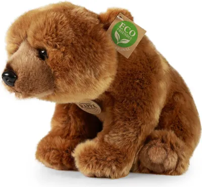 Immagine prodotto di Peluche Orso Grizzly 30 Cm Ecologico