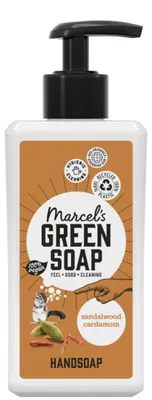 Immagine prodotto di Sapone per le mani Marcel's Green Soap al sandalo e cardamomo (250 ml)