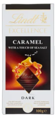 Produktbild von Lindt EXCELLENCE Karamell mit Meersalz, 100g