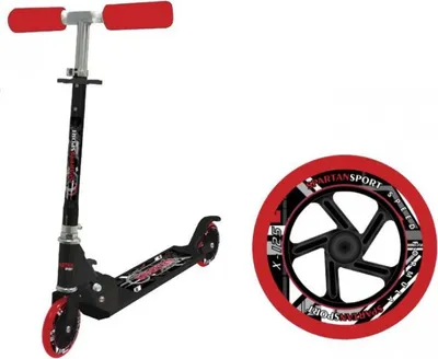 Produktbild von Roller X 125 mm faltbarer Zweirad-Roller SPARTAN