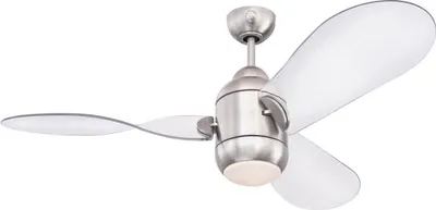 Produktbild von Energiespar Deckenventilator mit LED Beleuchtung und Fernbedienung Josef 122 cm