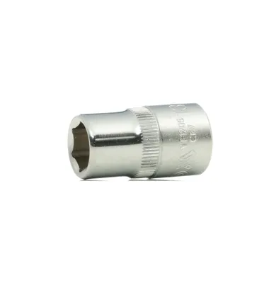 Produktbild von Yato YT-1206, Buchse, 1/2", Metrisch, 1 Kopf/Köpfe, 13 mm, Chrom-Vanadium-Stahl