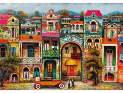 Zdjęcie produktu dla Magnolia Puzzle 1000 elementów - Nostalgia w Tbilisi Puzzle