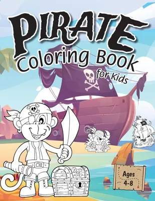 Produktbild von Pirate Coloring Book for Kids