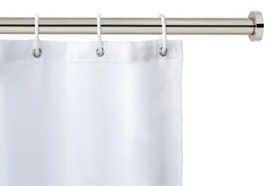 Immagine prodotto di WENKO asta doccia telescopica in acciaio inox asta telescopica 70-115cm tenda doccia Luz