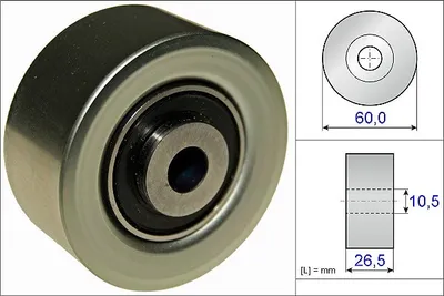 Produktbild von Ina Umlenk-/Führungsrolle, Keilrippenriemen  532 0561 10