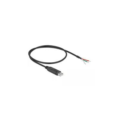 Immagine prodotto di DELOCK Adapterkabel USB 2.0 Typ-A zu seriell RS-232 mit 3