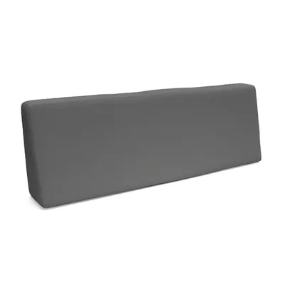 Immagine prodotto di POKAR Cuscini per pallet Cuscini per pallet sfoderabili Divano per pallet, Dimensioni: cuscino dello schienale 120 x 40, Colore: Grigio - Impermeabile