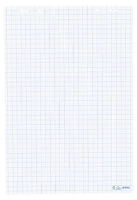 Produktbild von Herlitz Flipchartpapier 65x98cm 20 Blatt, kariert, 80g/m²Mix, 5 Blöcke