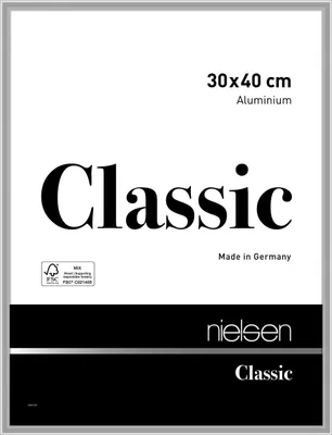 Produktbild von nielsen Aluminium Bilderrahmen Classic, 30x40 cm, Silber