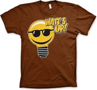 Produktbild von Watts Up! T-Shirt - Small - Brown