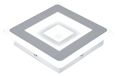 Obrázek produktu pro LED stropní svítidlo A6410 - Moderní design - 28 W - Studená bílá (6500 K) - Není stmívatelné - Materiál: akryl a železo - Barva: bílá