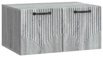 Produktbild von Wandmontierter TV-Schrank Graues Sonoma 59,5 x 41 x 30 cm