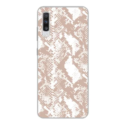 Produktbild von MuchoWow® Handyhülle Schutzhülle Hülle für Samsung Galaxy A70 Schlangendruck - Formen - Pastell Silikon Softcase Handy Hülle - Schutzhaube