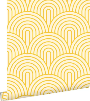 Obrázek produktu pro ESTAhome tapeta Art Decó vzor žlutá 50 x 900 cm
