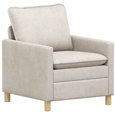 Produktbild von vidaXL Sofa Creme 76 x 81 x 87,5 cm Polyester