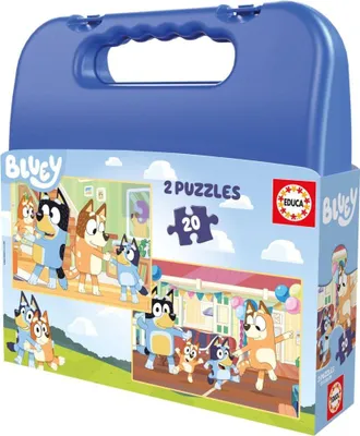 Produktbild von EDUCA Puzzle im Etui Bluey 2in1 ( 2x20 dlks)