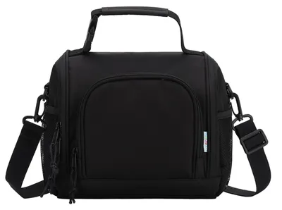 Produktbild von Tragbare Lunchtas mit Isolierung für Kinder, Schwarz