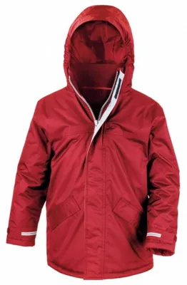 Image de Parka d'hiver pour enfants Result Core FK599 (3-4 ans) (rouge)