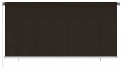 Obrázek produktu pro vidaXL Venkovní roleta, rozměry 305 x 140 cm, barva hnědá, materiál HDPE