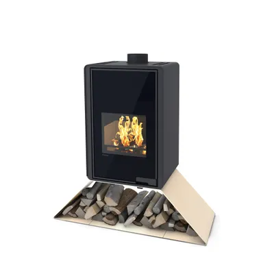 Image de HS FLAMINGO fireplace DELUXE SENAI - crème