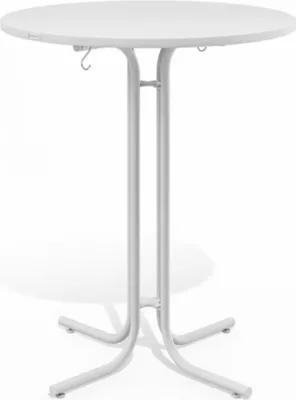 Produktbild von Klappbarer runder Stehtisch Ø 70/80 cm, Höhe 110 cm für Indoor & Outdoor