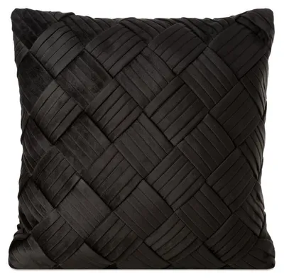 Zdjęcie produktu dla Eurofirany 416971, Czarny, Poliester, 100% Poliester, Wzór, 200 g/m², 45 x 45 cm