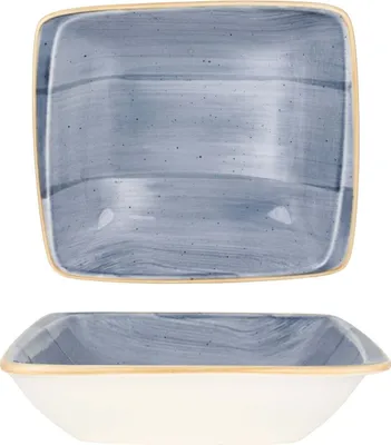 Image de Bol de service Bonna - Aura Dusk - Porcelaine - 19x17 cm