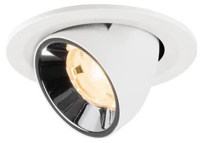 Productafbeelding van Inbouwspot Numinos Gimble S wit/chroom 2700K - 20gr