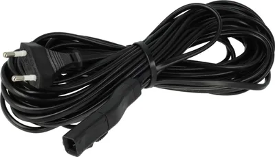 Produktbild von vhbw Stromkabel kompatibel mit Vorwerk Kobold 200, VK 200 Staubsauger - 10 m Kabel, Anschlusskabel