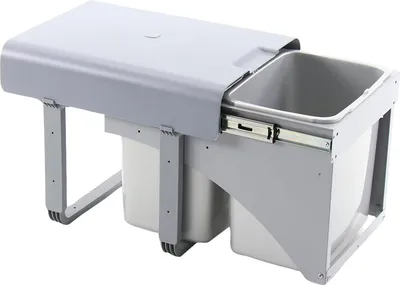 Produktbild von EKOTECH Einbau-Abfallsammler Ekko Front 40 für Küchen mit 16/2 x 8 Litern