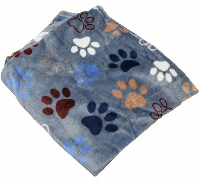 Produktbild von Fleece Plaid "LISSI" Classic, dunkelgrau, 100x150cm
