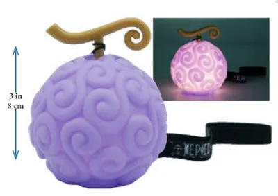 Immagine prodotto di Minifigure di One Piece con funzione luminosa Devil Fruit 8 cm
