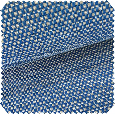 Produktbild von novely® FONTANA SUN CONTROL UV++ - Sanitized® Outdoor-Stoff - Melierter Olefin Möbelstoff - Pflegeleichte Meterware 1 lfm - Farbe: 21 Blau