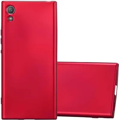 Obrázek produktu pro Cadorabo Ochranný kryt pro Sony Xperia XA1 Case in Red Pouzdro na mobilní telefon TPU Silikonové pouzdro Cover Case