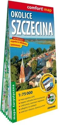 Immagine prodotto di Dintorni di Stettino carta turistica laminata 1:75 000